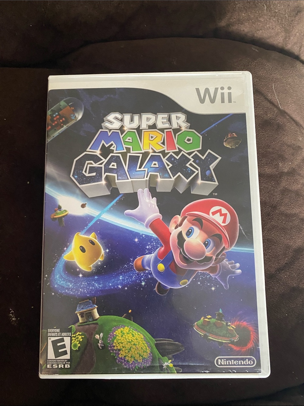 Nintendo Wii super Mario galaxy no manual